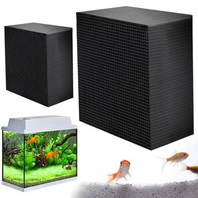 Aquário Ecológico Purificação de Água Cubo Mágico Filtro Forte Absorção de Esgoto Tanque de Peixe Doméstico Carvão Ativado Desodorante Purificação de Água Qualidade da Água