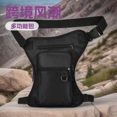 Bolsa de perna tática masculina transfronteiriça nova bolsa de cintura esportiva multifuncional casual casual bolsa de ombro ao ar livre bolsa de perna esportiva