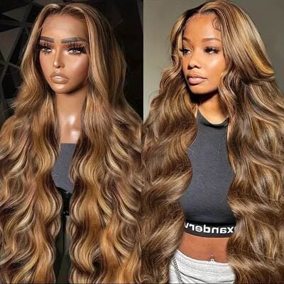 Renda frontal quente transfronteiriça onda grande cabelo encaracolado longo escolher tingir peruca europeia e americana peruca moda piano cor peruca