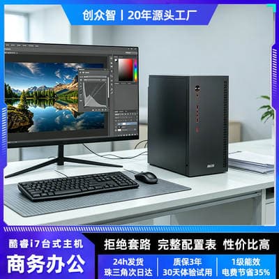 Computador desktop i7 para escritório e design