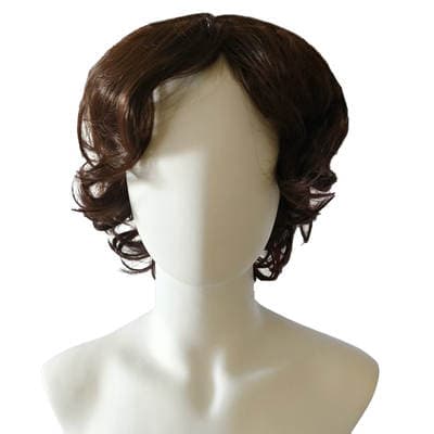 Estilo europeu e americano maduro versátil barato hit cabelo top cabeça cheia capa cabelo encaracolado curto homens e mulheres de meia-idade e idosos jovens estudantes