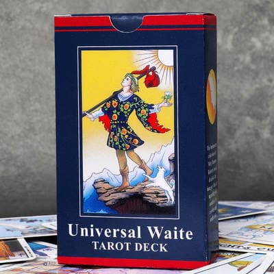 Conjunto completo de cartas de tarô Smith & Waite Card genuíno Carlo Starter Card Game