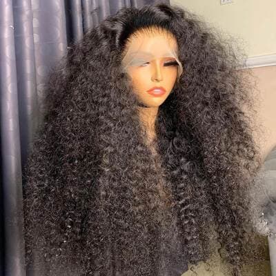 Peruca lace front 13*4 cabelo humano misto