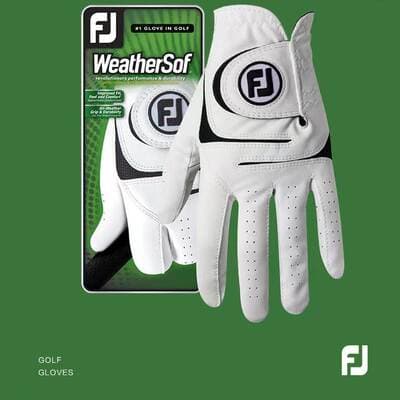 Luvas de golfe masculinas FJ, sucesso em vendas internacionais, em couro de cordeiro respirável, antiderrapante, para mão direita e esquerda, resistentes ao desgaste, unidade avulsa.