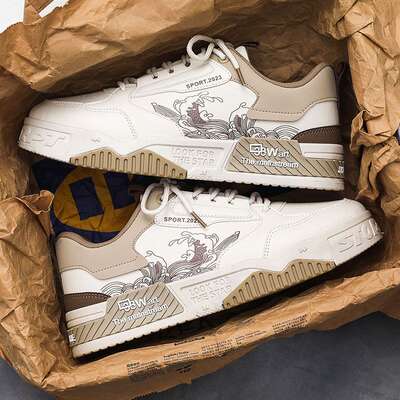 primavera outono 2025 nova plataforma de nicho sapatos brancos da moda inverno pop putian sports all-match sapatos de prancha casuais