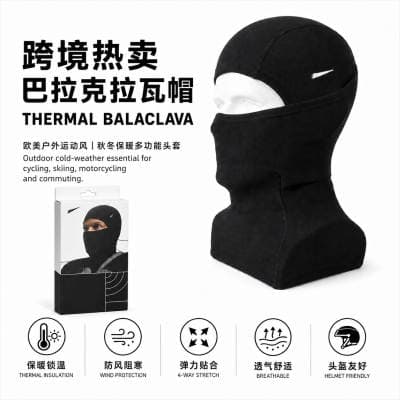 Logotipo transfronteiriço spot chapéu de balaclava esportivo europeu e americano à prova de vento capacete de motocicleta de ciclismo